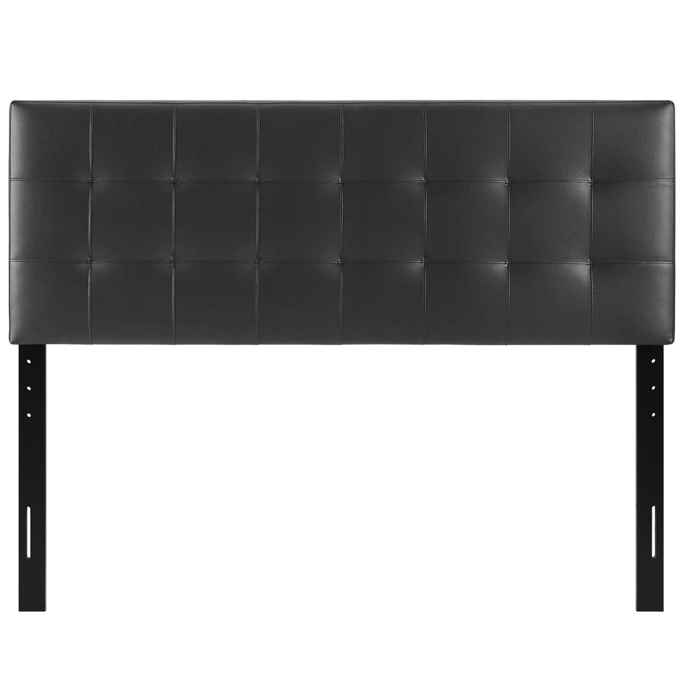 Lily King Upholstered Vinyl Headboard. Picture 4