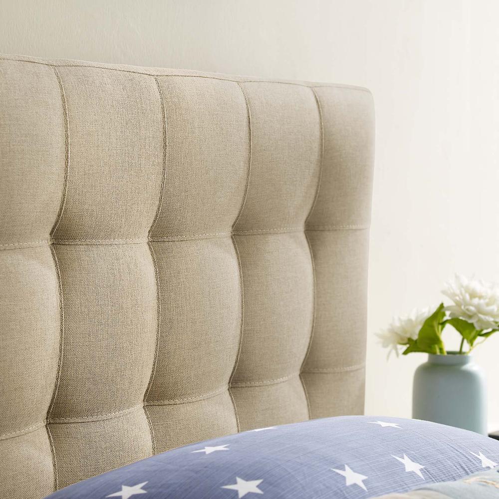 Lily Twin Upholstered Fabric Headboard. Picture 7