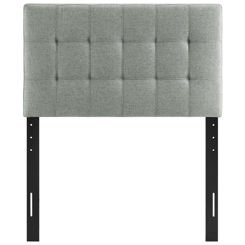 Lily Twin Upholstered Fabric Headboard. Picture 4