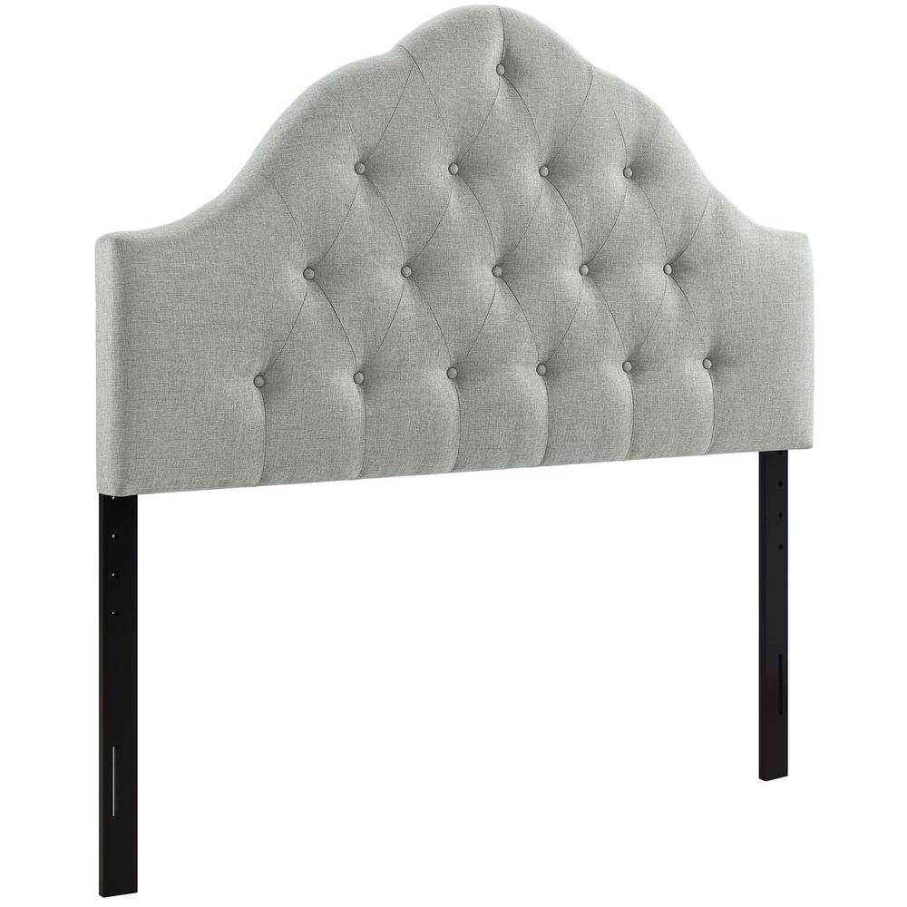 Sovereign Queen Upholstered Fabric Headboard. Picture 2