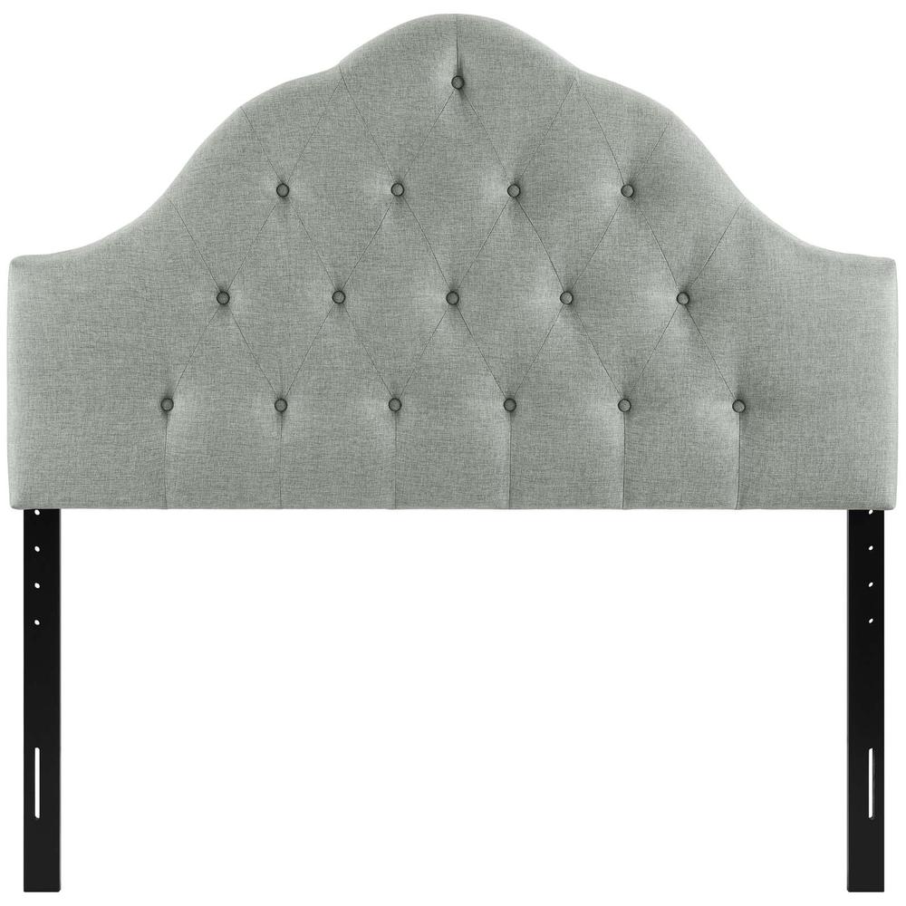 Sovereign Queen Upholstered Fabric Headboard. Picture 4