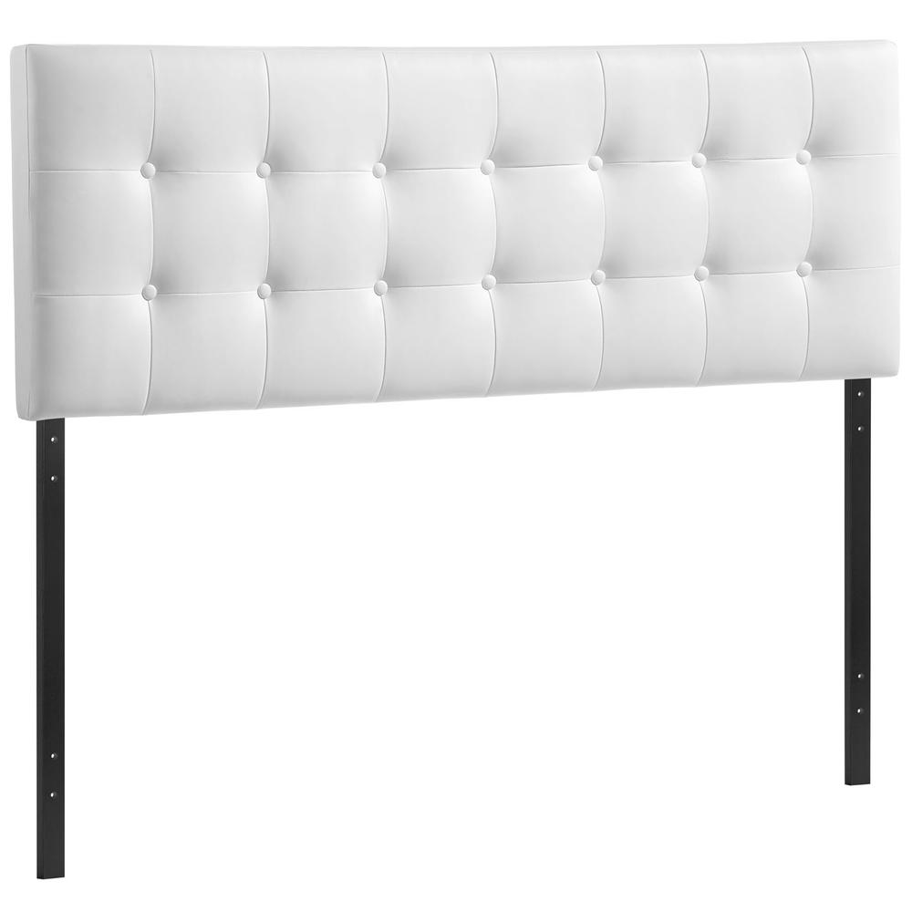 Emily Queen Upholstered Vinyl Headboard. The main picture.