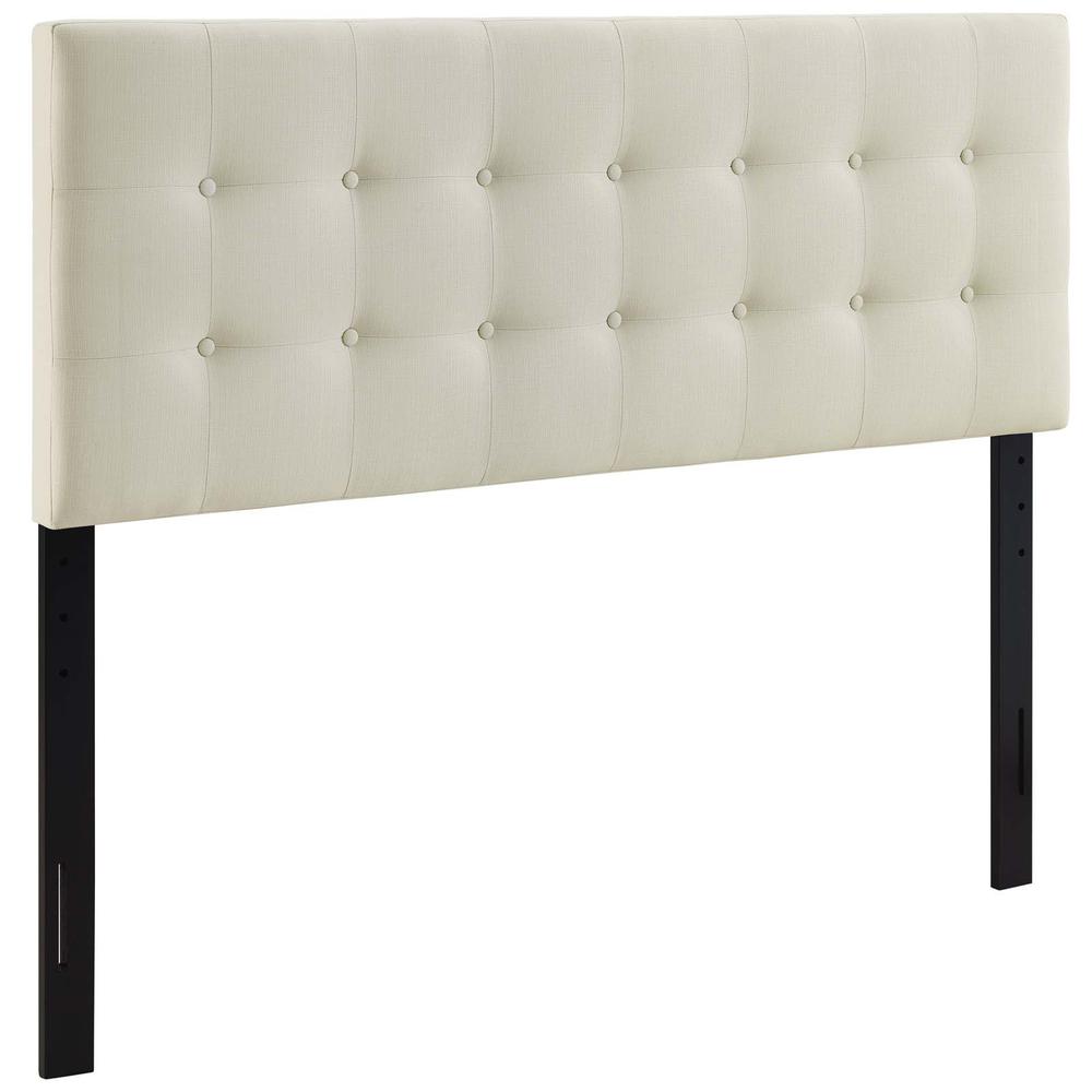 Emily Full Upholstered Fabric Headboard. Picture 2