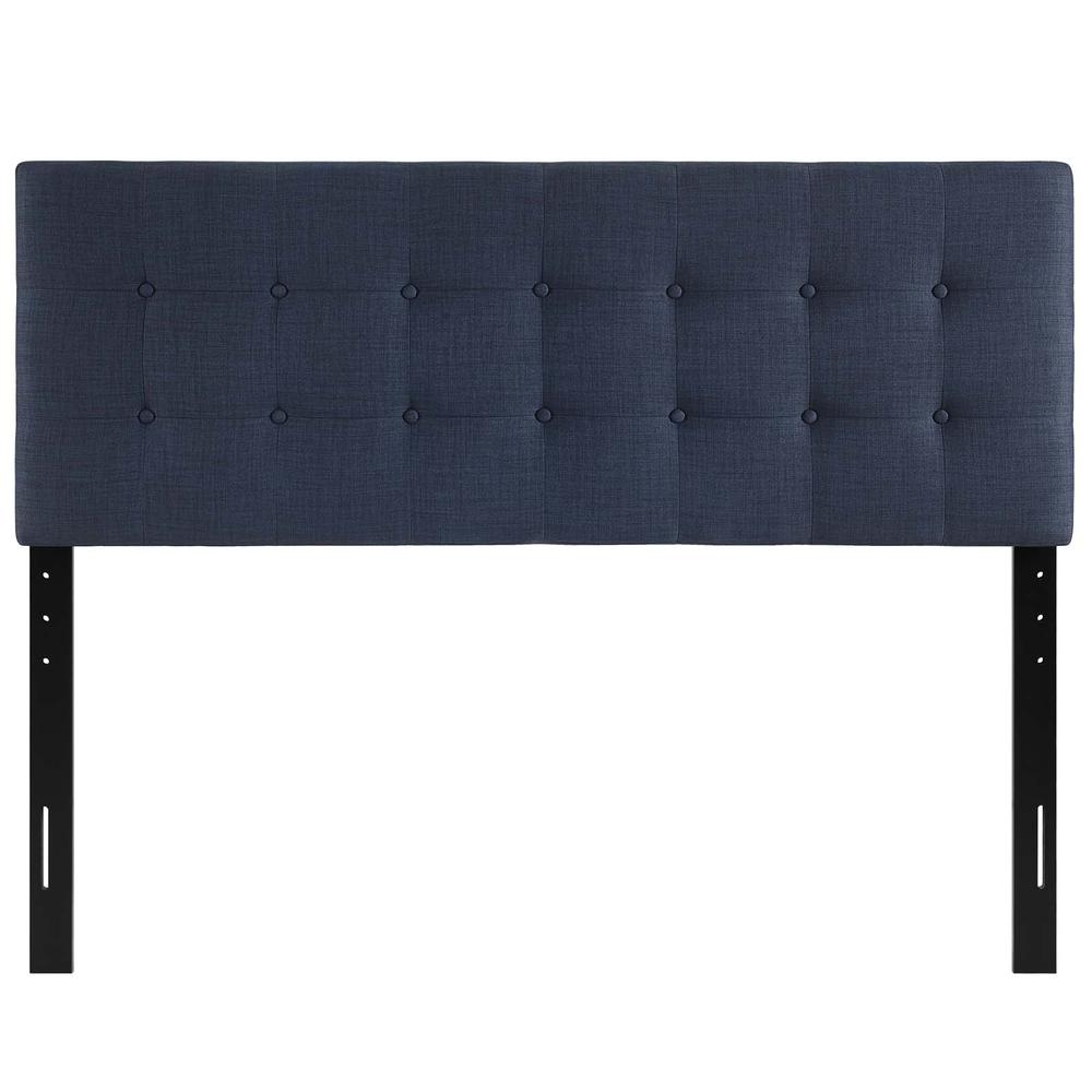 Emily Full Upholstered Fabric Headboard. Picture 5