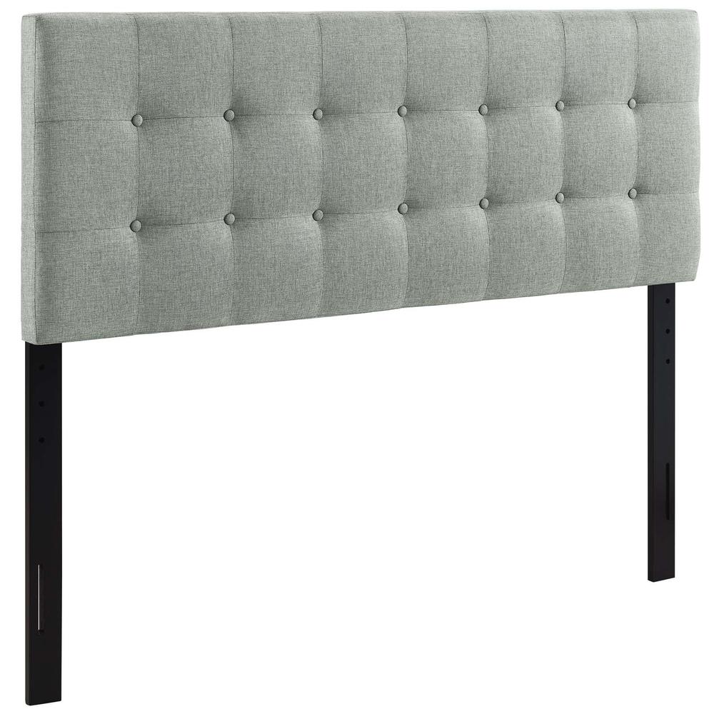 Emily King Upholstered Fabric Headboard. Picture 2