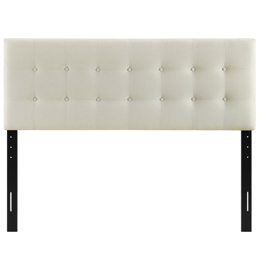 Emily King Upholstered Fabric Headboard. Picture 5