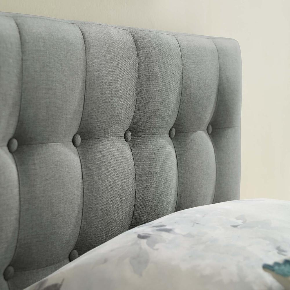 Emily Twin Upholstered Fabric Headboard. Picture 7