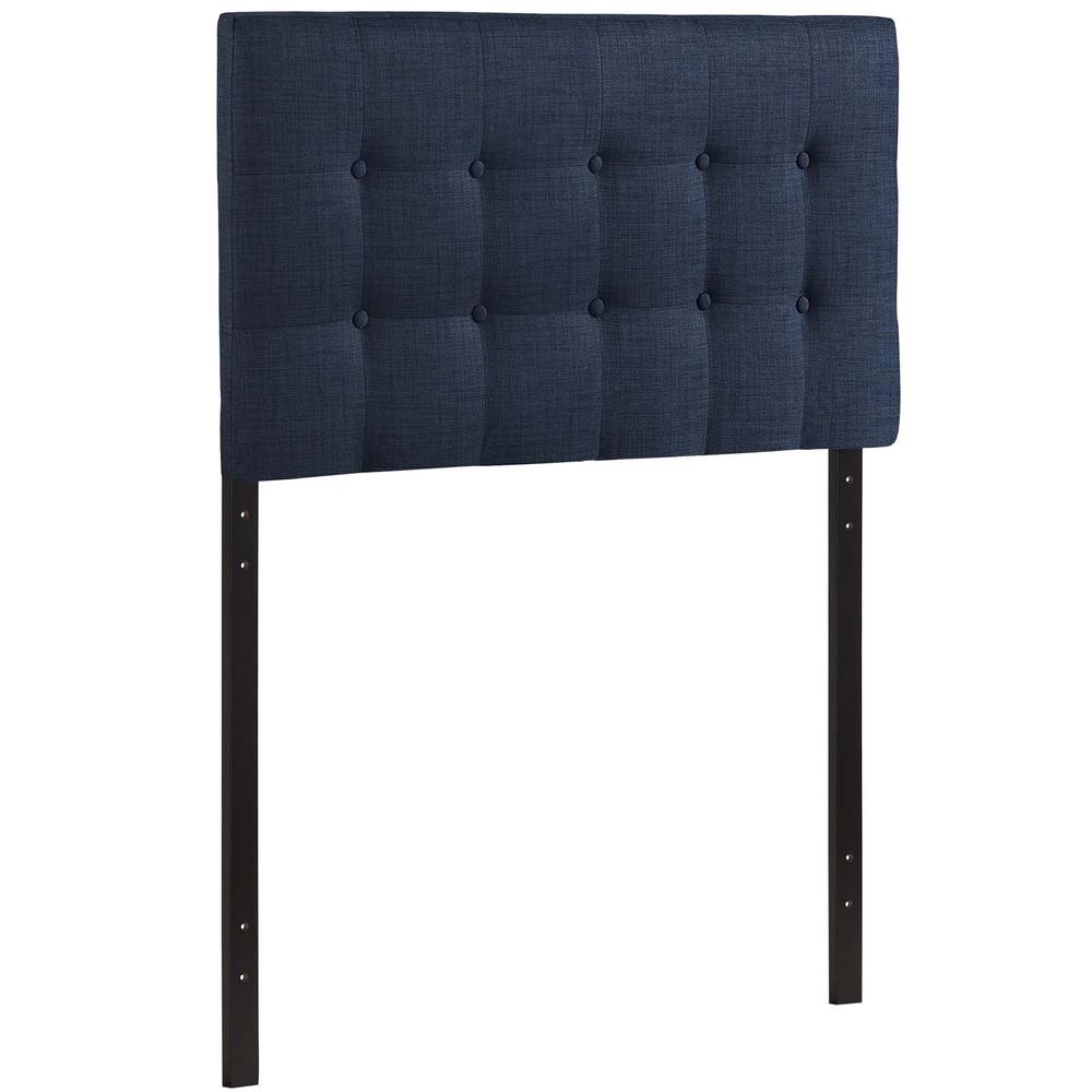 Emily Twin Upholstered Fabric Headboard. Picture 1