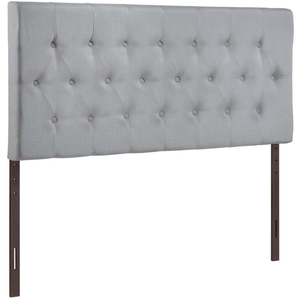 Clique King Upholstered Fabric Headboard. Picture 3