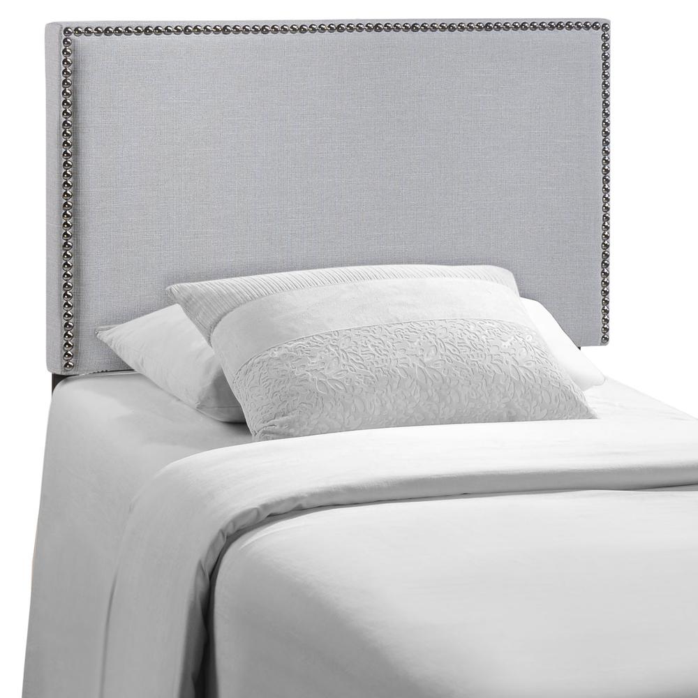 Region Twin Nailhead Upholstered Headboard. The main picture.