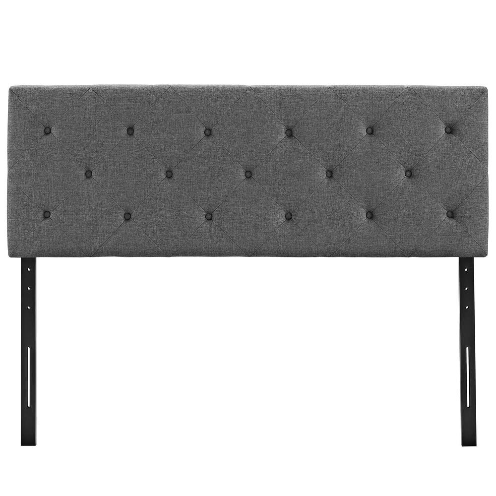 Terisa King Upholstered Fabric Headboard. Picture 4
