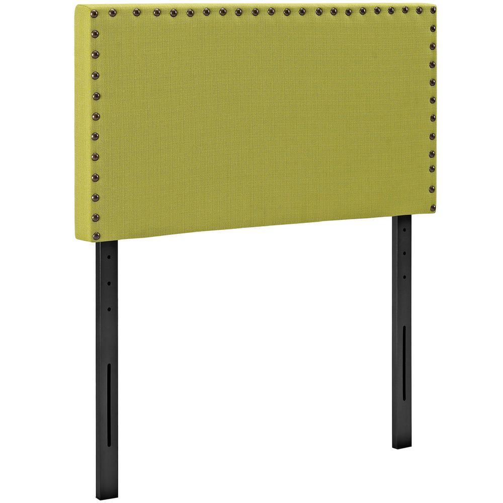 Phoebe Twin Upholstered Fabric Headboard. The main picture.