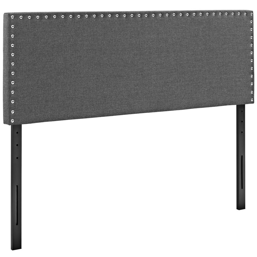 Phoebe Full Upholstered Fabric Headboard. Picture 1