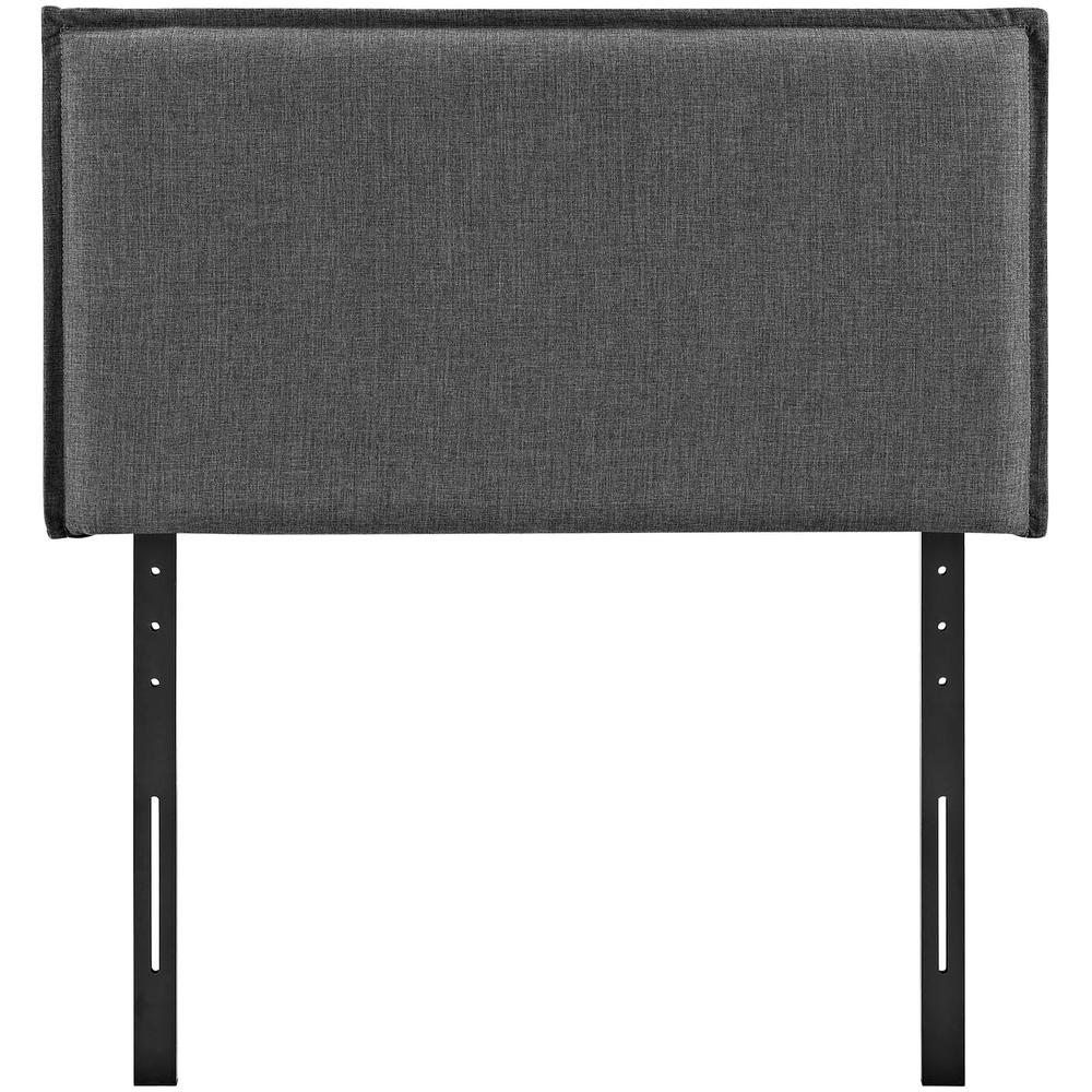 Camille Twin Upholstered Fabric Headboard. Picture 4