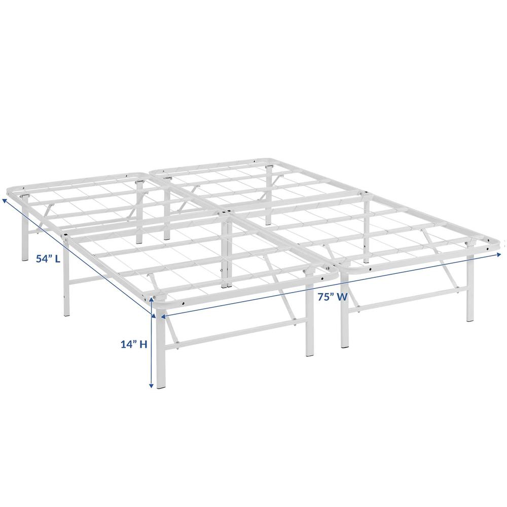 Horizon Full Stainless Steel Bed Frame. Picture 3
