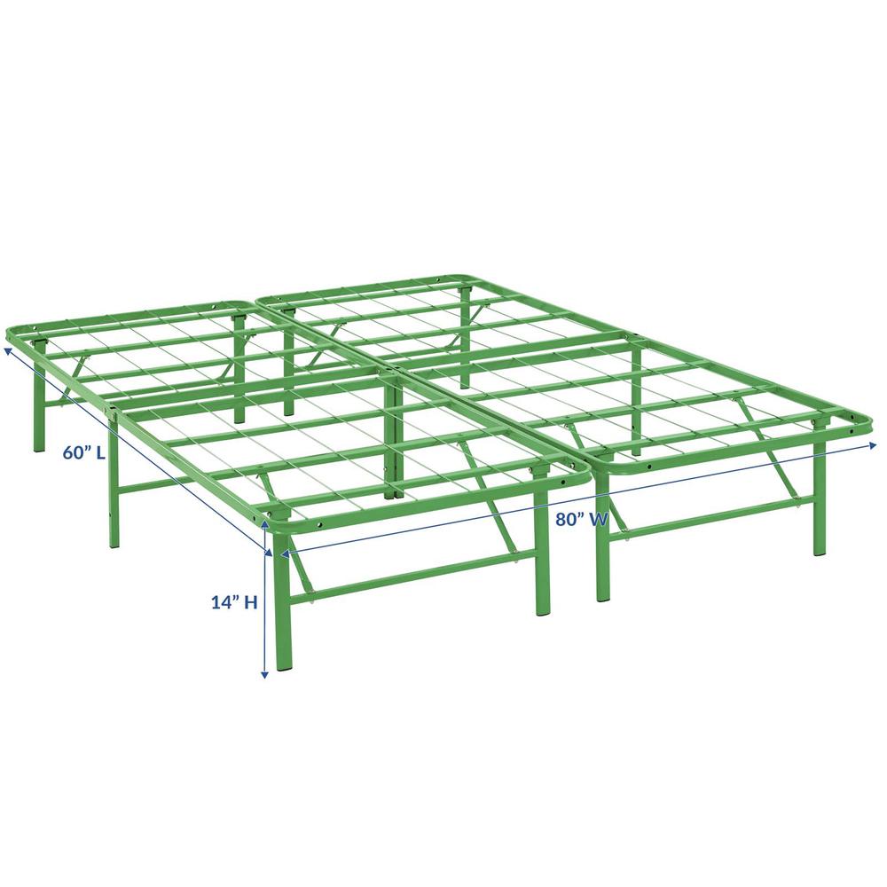 Horizon Queen Stainless Steel Bed Frame. Picture 2