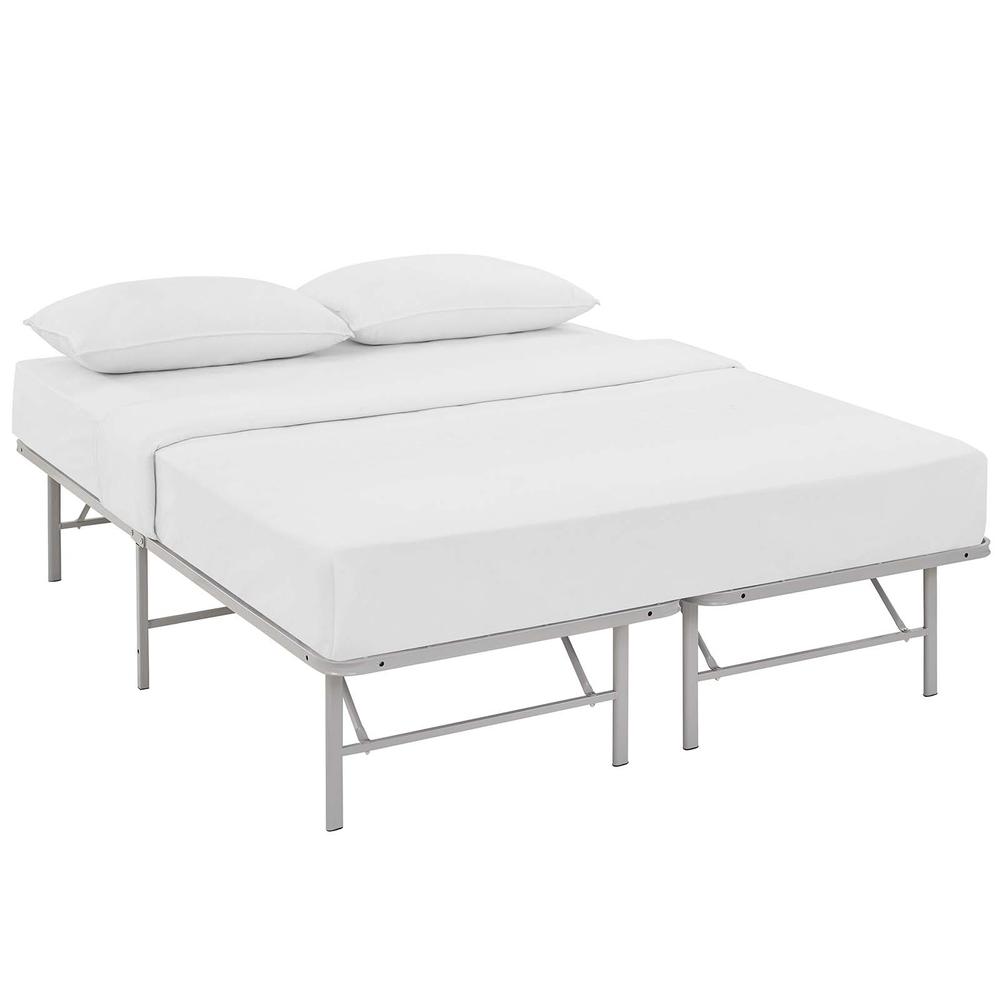 Horizon Queen Stainless Steel Bed Frame. Picture 1