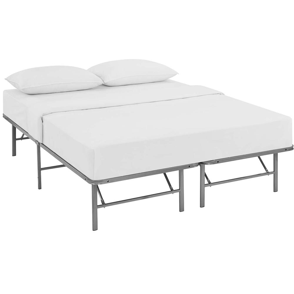 Horizon Queen Stainless Steel Bed Frame. Picture 1