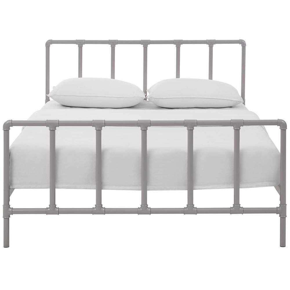 Dower Queen Stainless Steel Bed. Picture 4