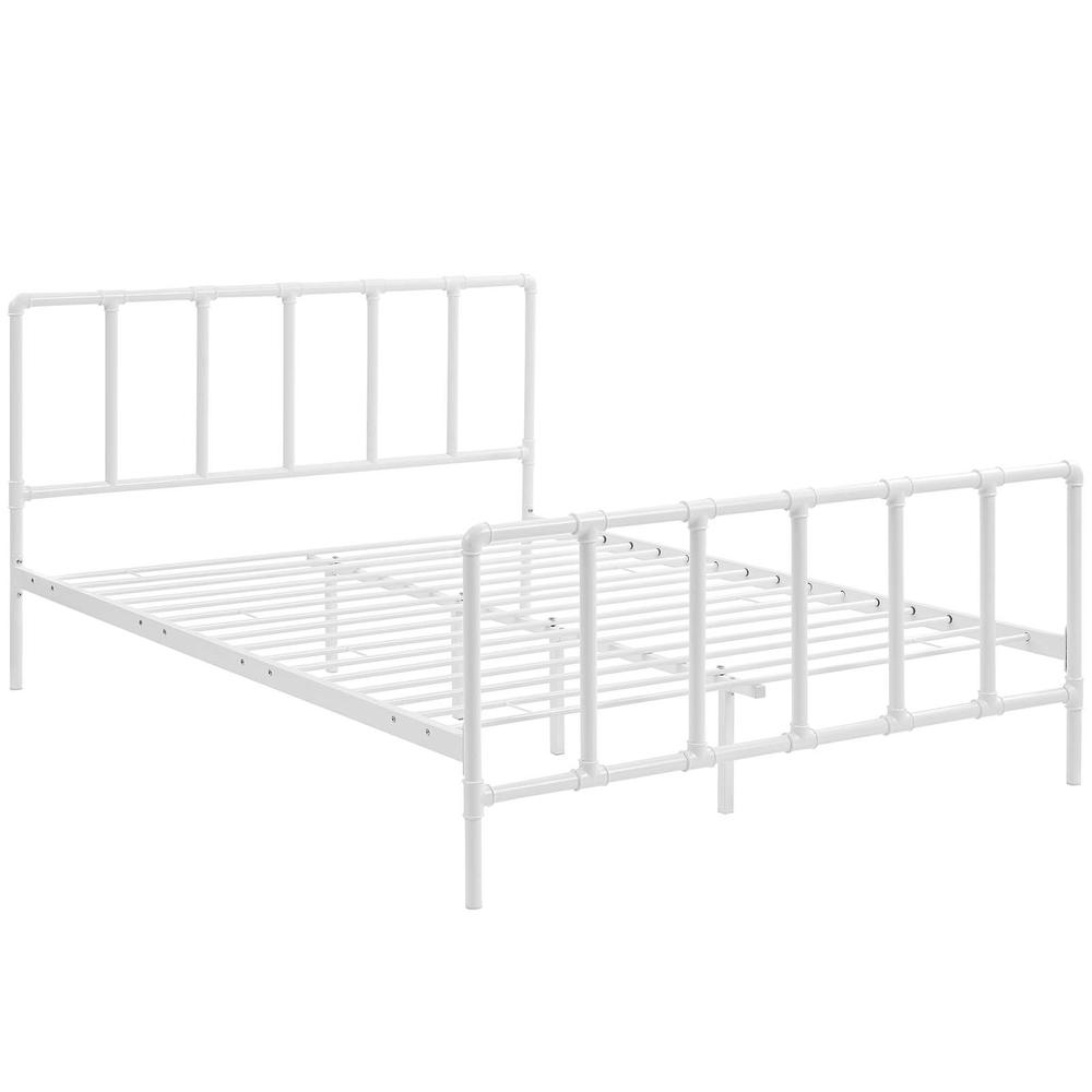 Dower Queen Stainless Steel Bed. Picture 3