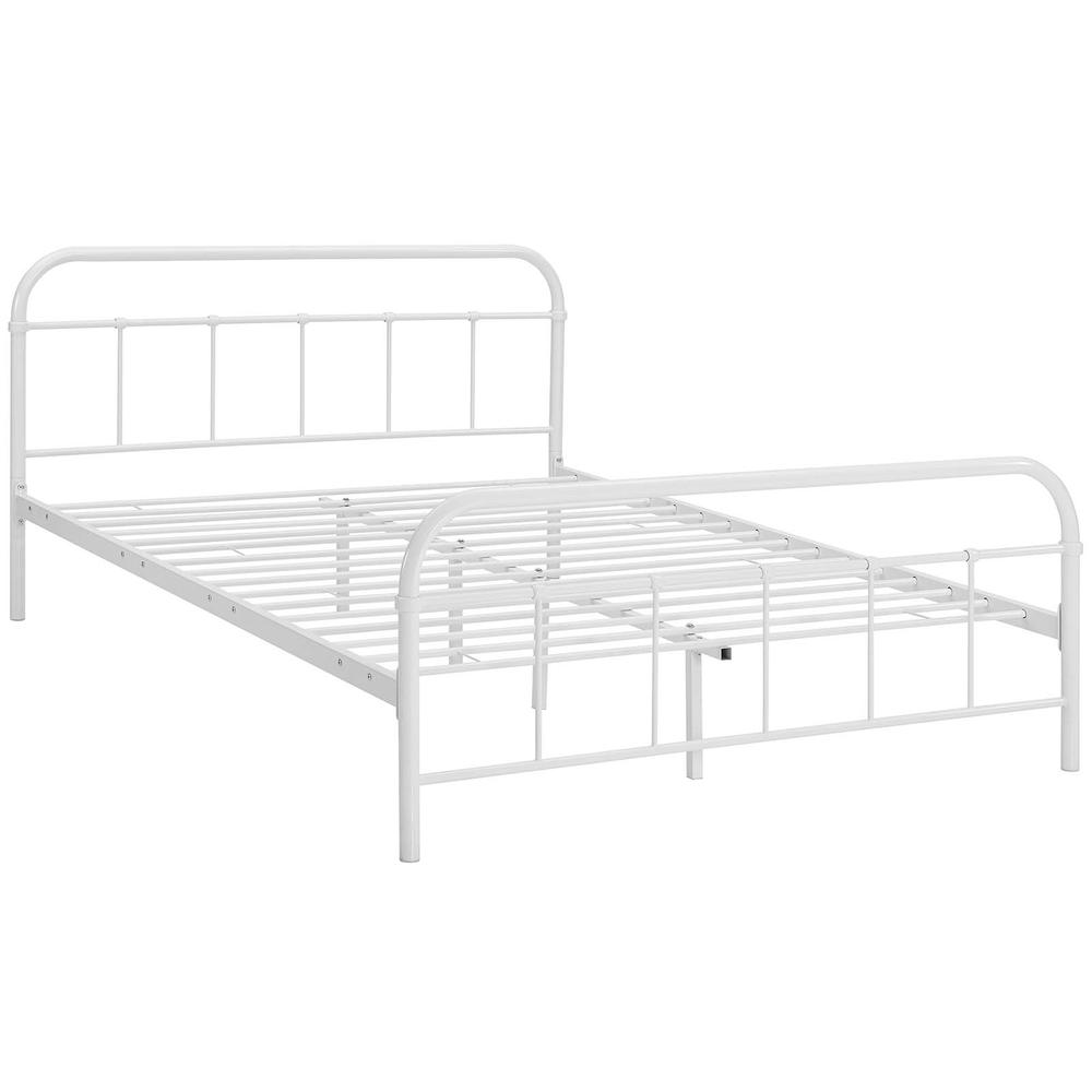 Maisie Queen Stainless Steel Bed Frame. Picture 3