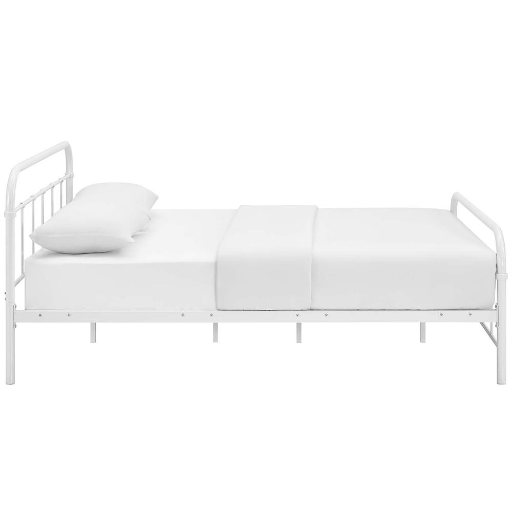 Maisie Queen Stainless Steel Bed Frame. Picture 4