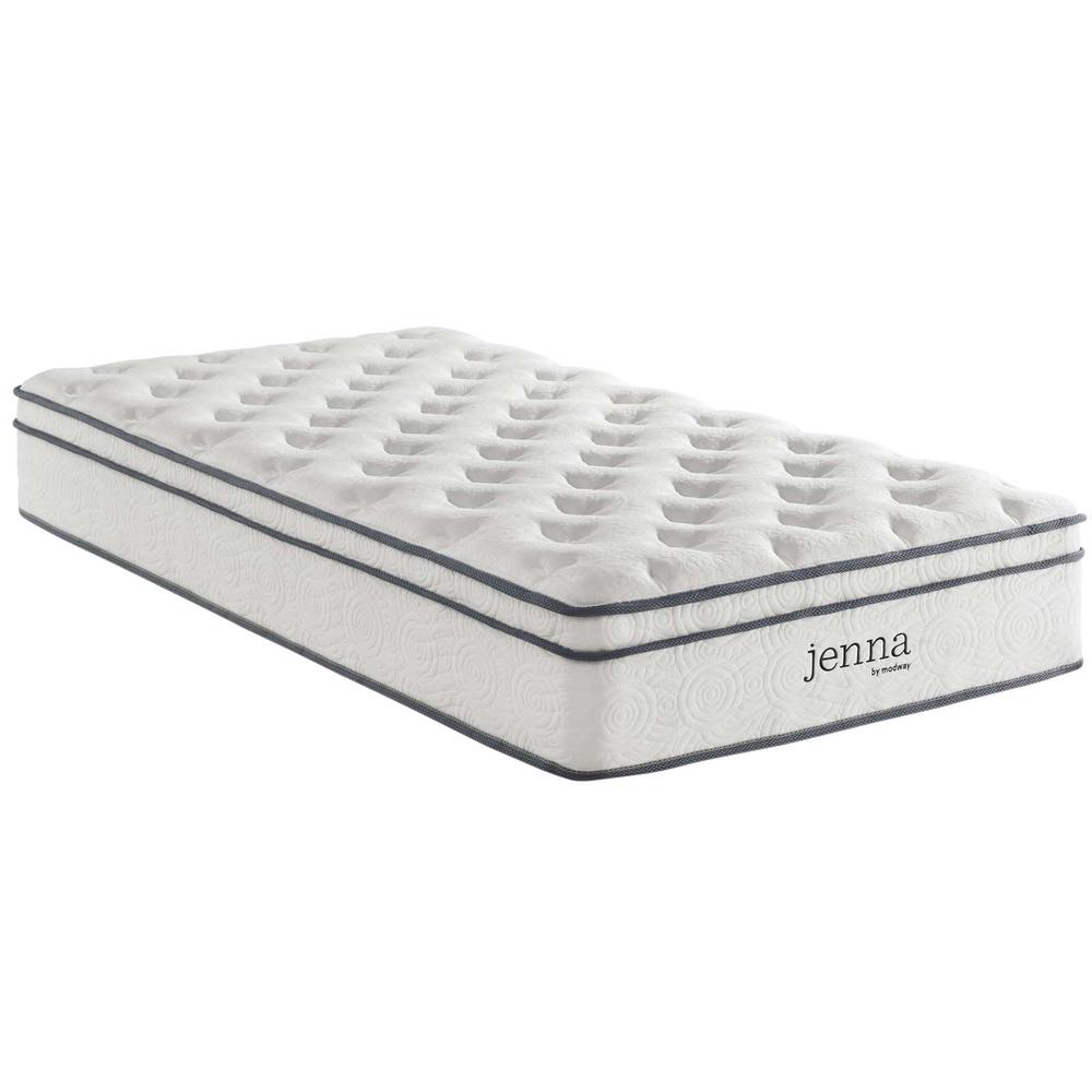 Jenna 10" Innerspring and Foam Twin Mattress. Picture 1