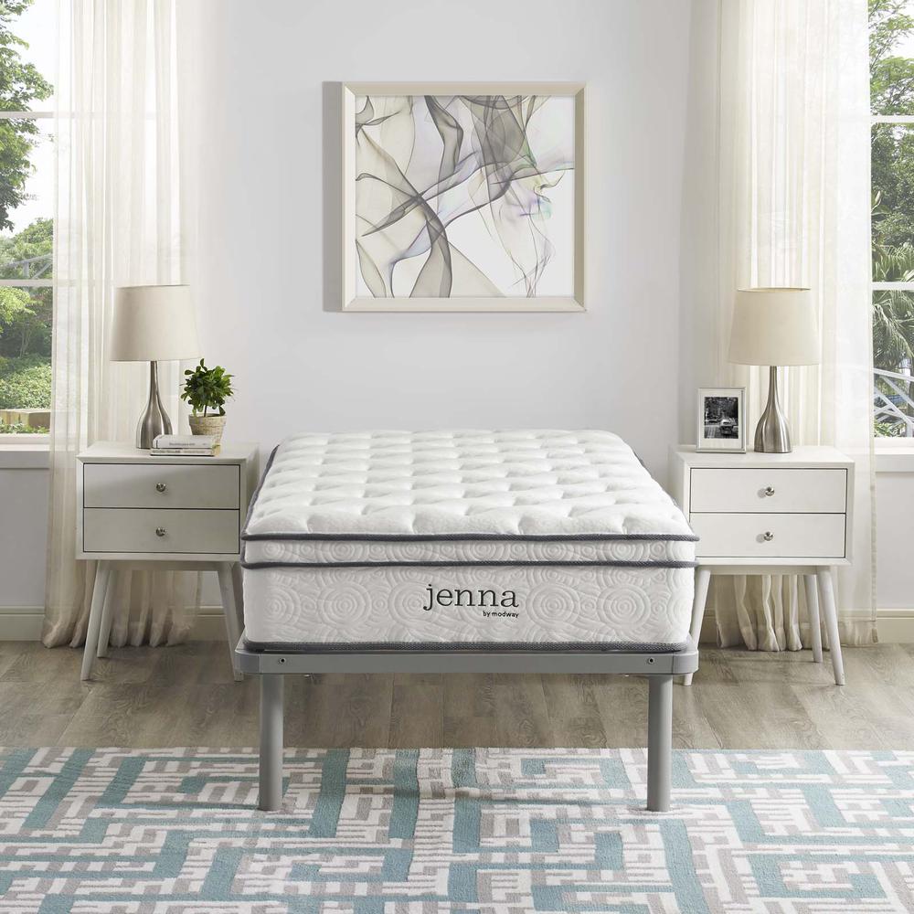 Jenna 10" Innerspring and Foam Twin Mattress. Picture 6