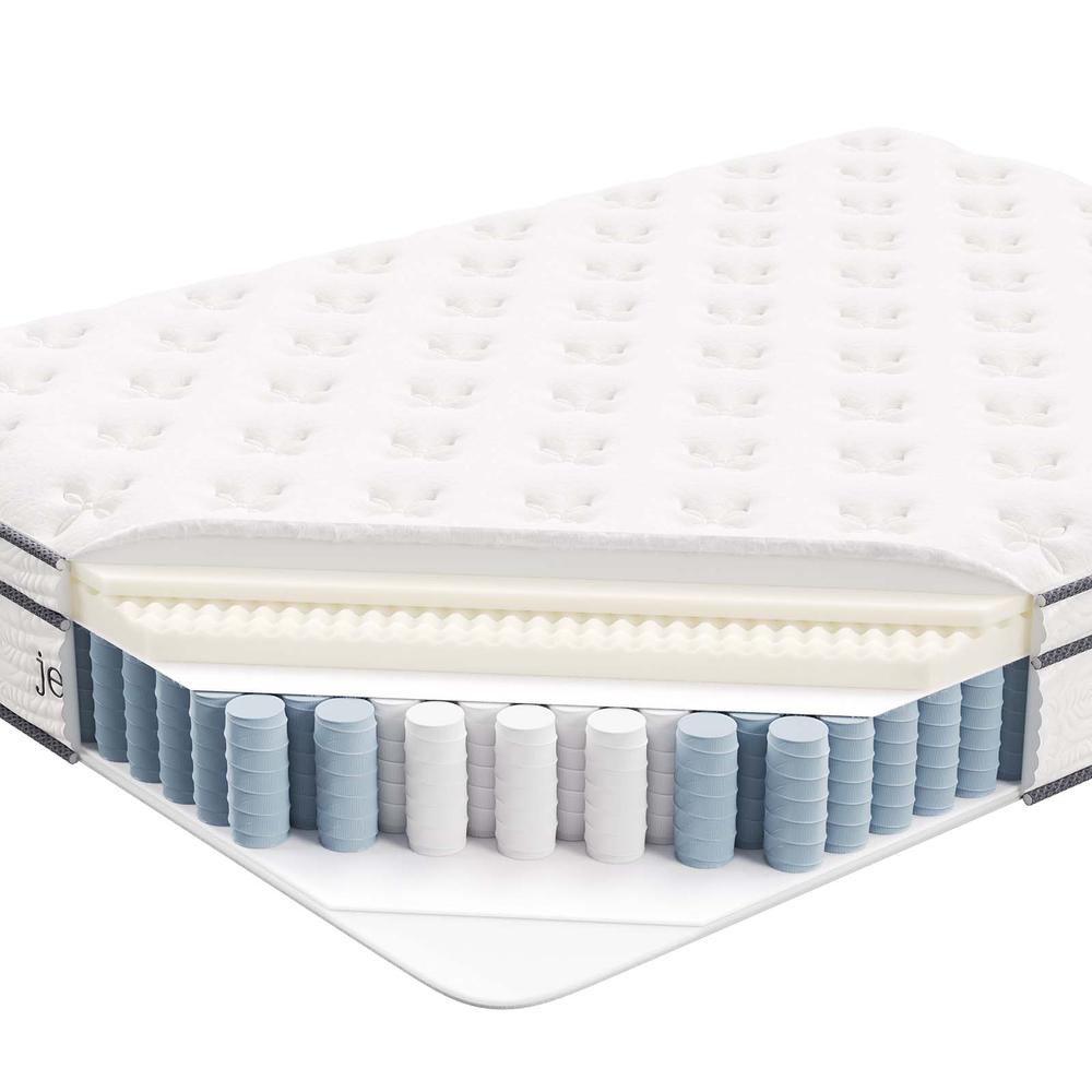 Jenna 10" Innerspring and Foam Full Mattress. Picture 5