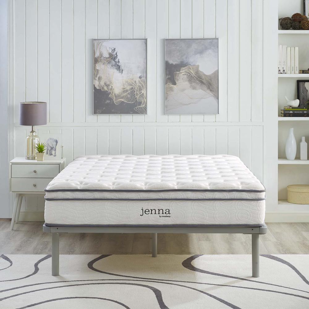Jenna 10" Innerspring and Foam King Mattress. Picture 6