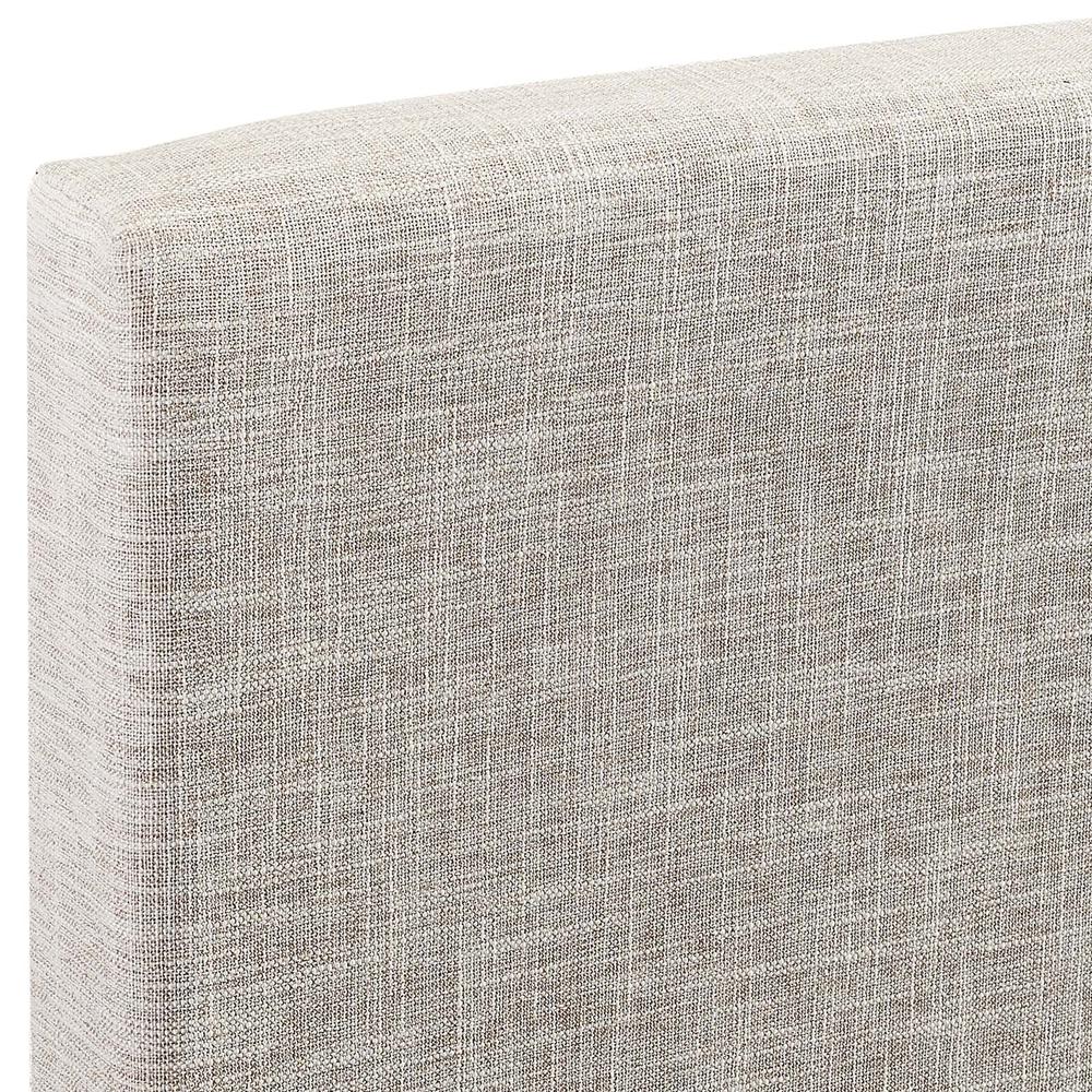 Taylor Full / Queen Upholstered Linen Fabric Headboard - Beige MOD-5880-BEI. Picture 5