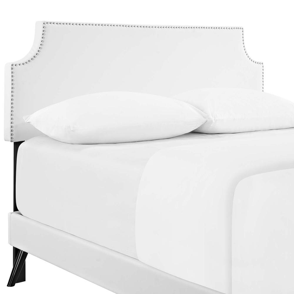 Corene Full Platform Bed with Round Splayed Legs. Picture 3