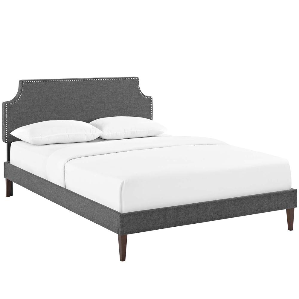 Corene Full Platform Bed with Squared Tapered Legs. Picture 1
