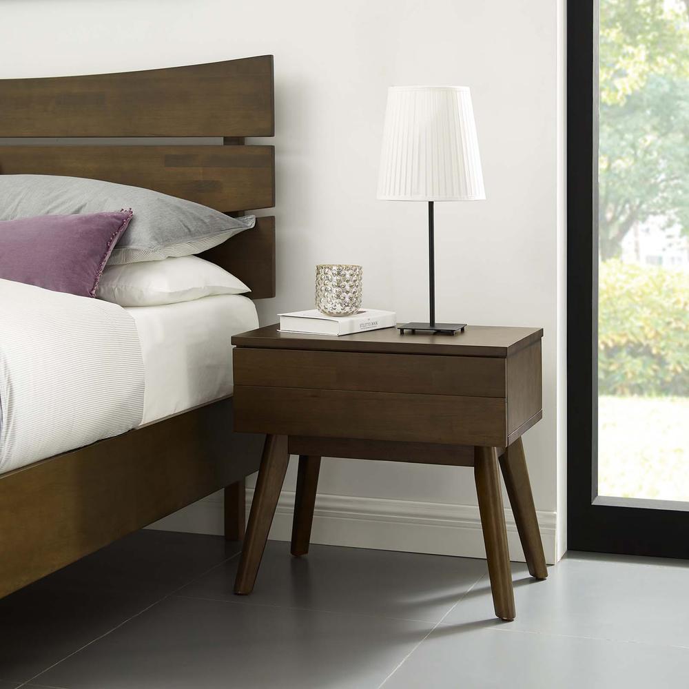 Everly Wood Nightstand. Picture 6