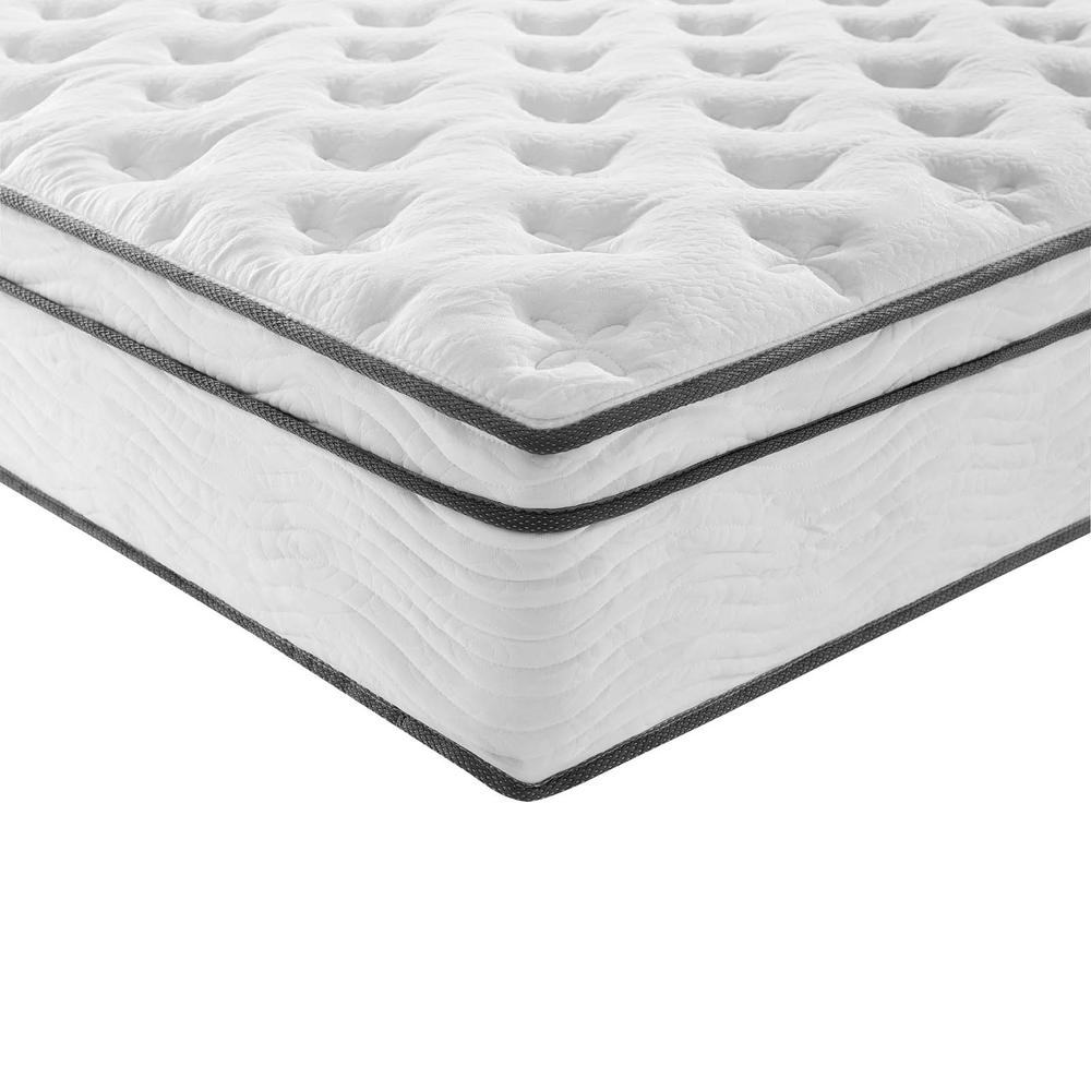 Jenna 14" Innerspring and Foam Full Mattress. Picture 6