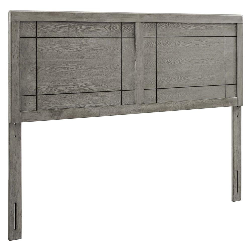 Archie Twin Wood Headboard - Gray MOD-6220-GRY. Picture 1