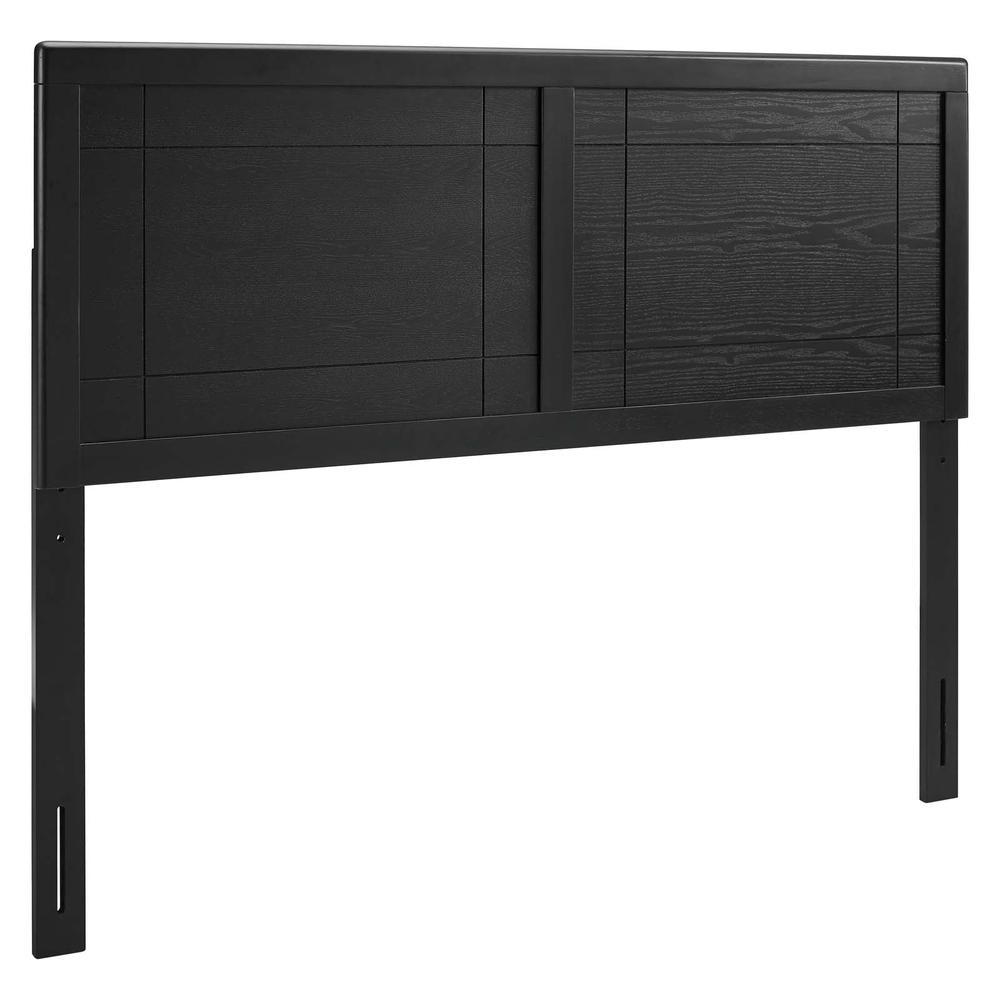 Archie Full Wood Headboard - Black MOD-6221-BLK. The main picture.