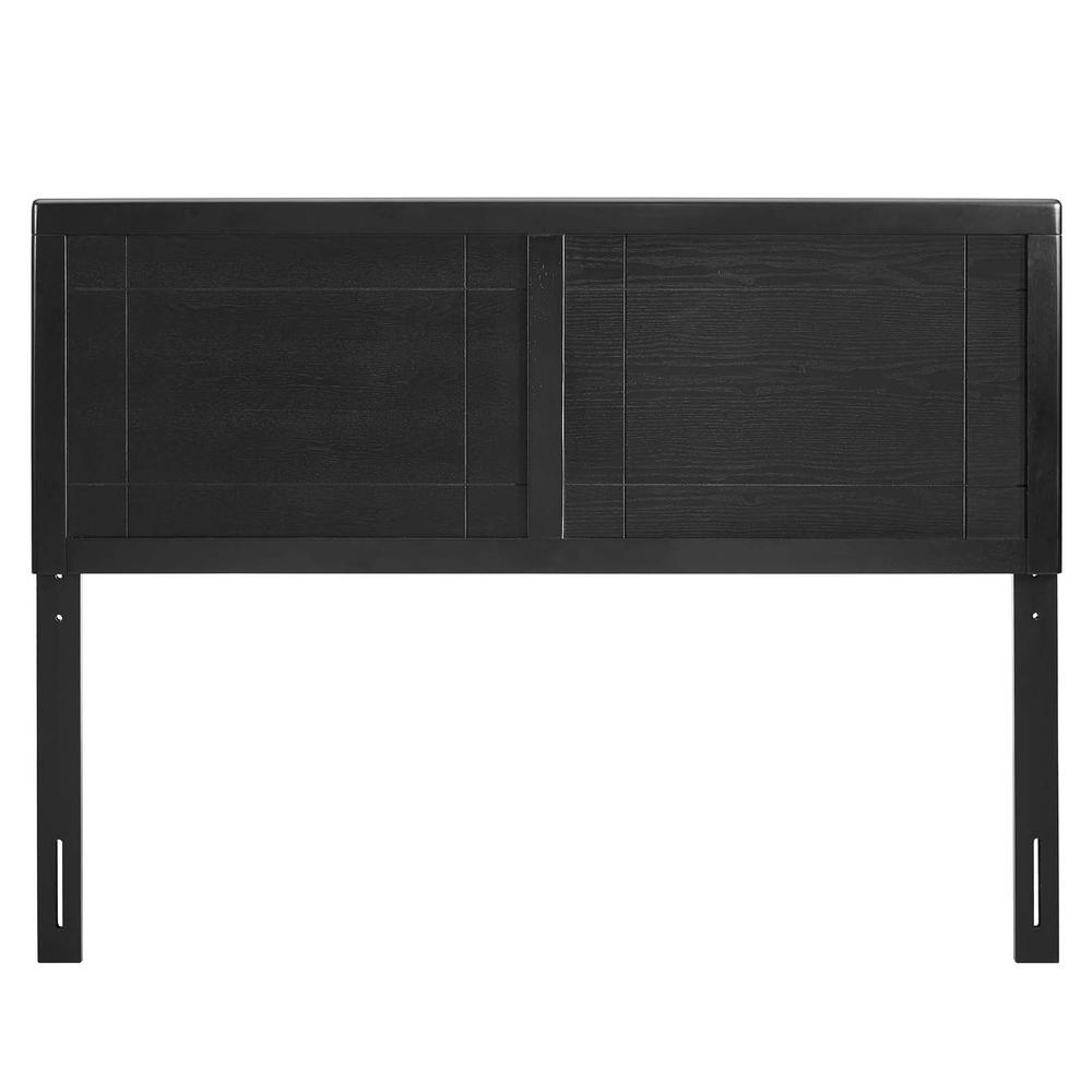 Archie Full Wood Headboard - Black MOD-6221-BLK. Picture 2