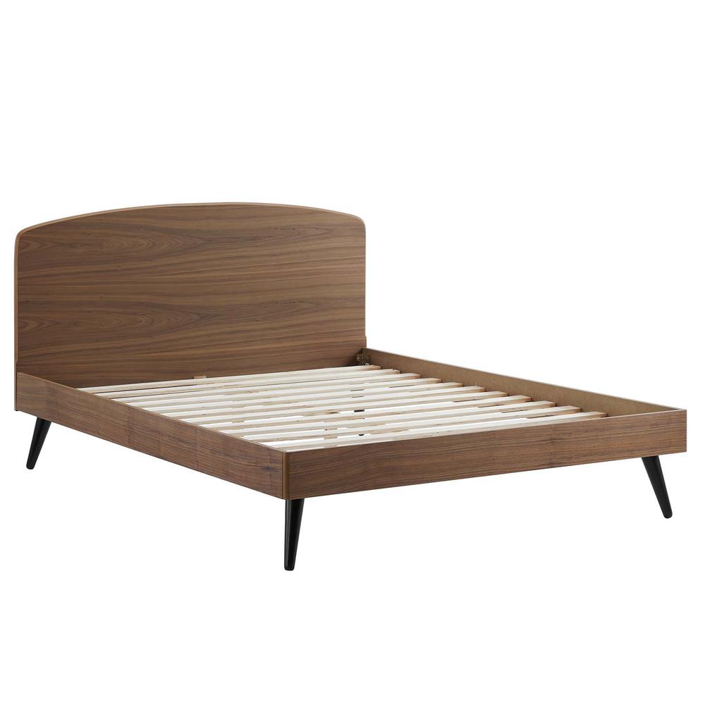 Bronwen Full Wood Platform Bed. Picture 2