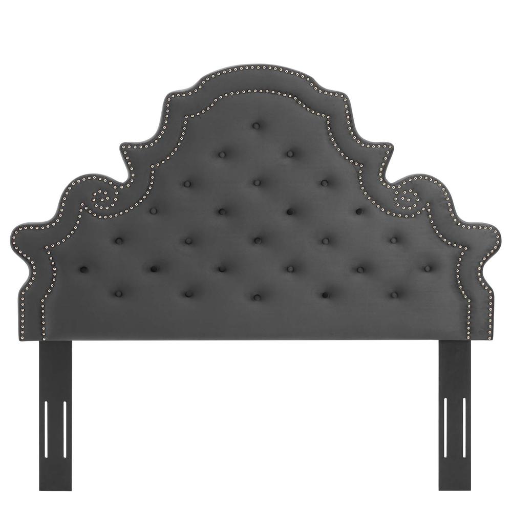 Diana Tufted Performance Velvet Twin Headboard. Picture 4