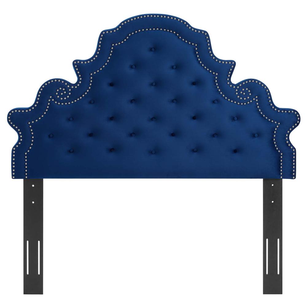 Diana Tufted Performance Velvet Twin Headboard. Picture 3