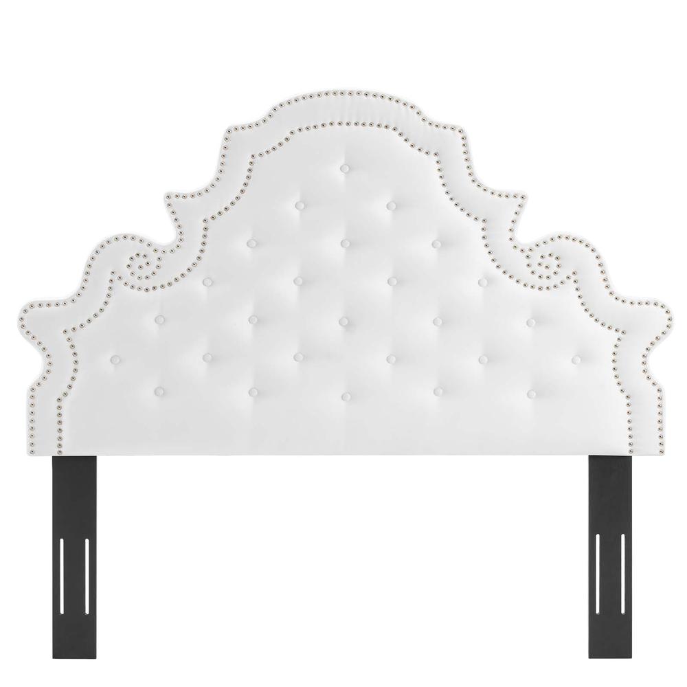 Diana Tufted Performance Velvet Twin Headboard. Picture 4
