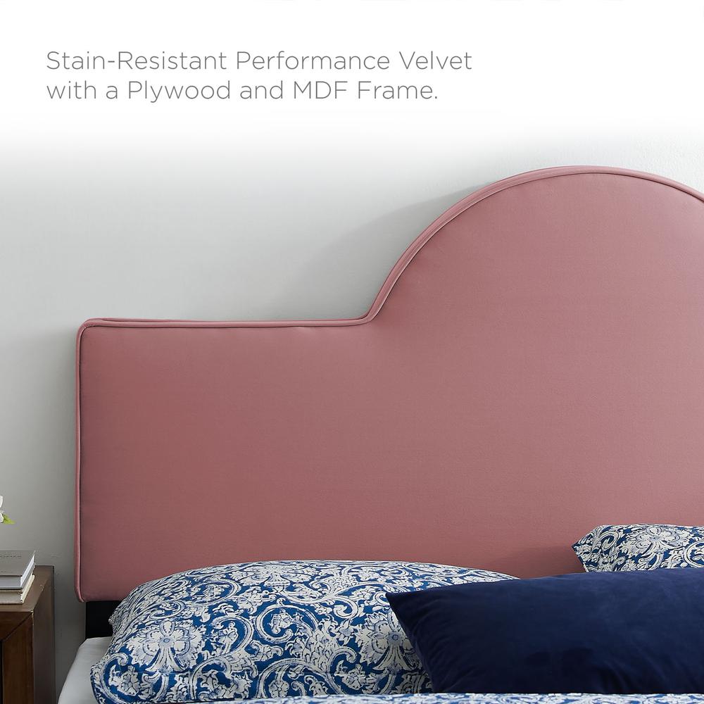 Sunny Performance Velvet Twin Bed - Dusty Rose MOD-7027-DUS. Picture 7