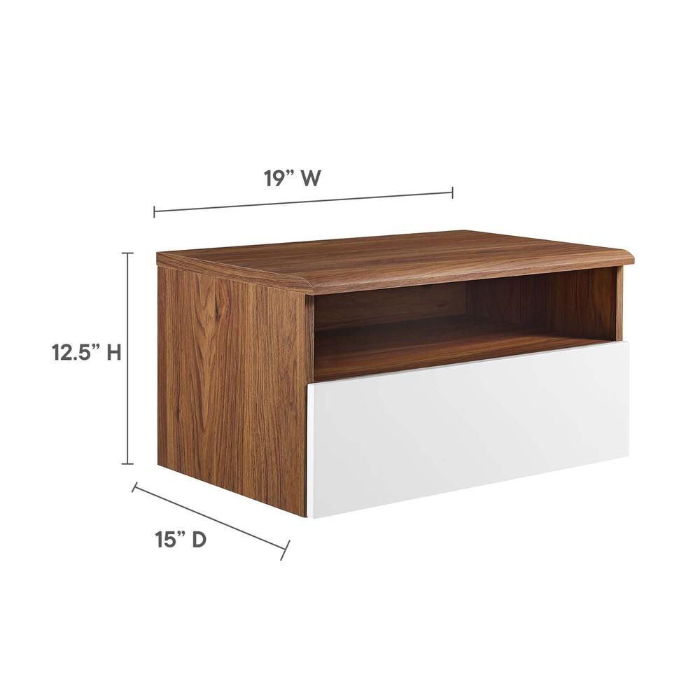 Envision Wall Mount Nightstand. Picture 6