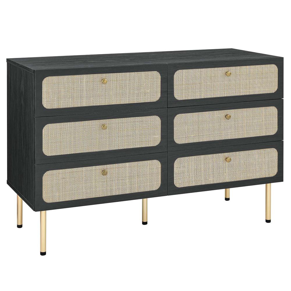 Chaucer 6-Drawer Compact Dresser. Picture 1