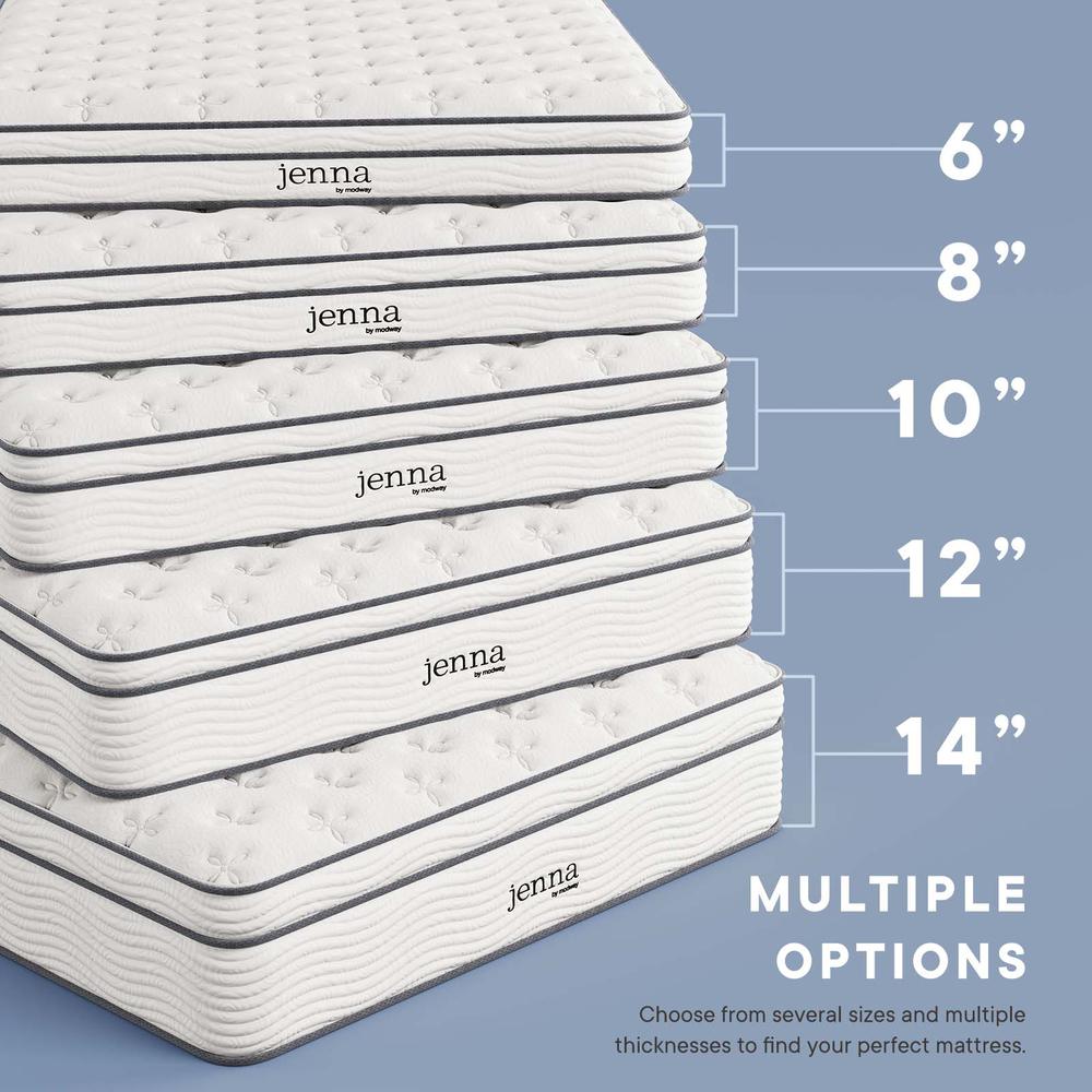 Jenna 6" Innerspring and Foam King Mattress. Picture 10