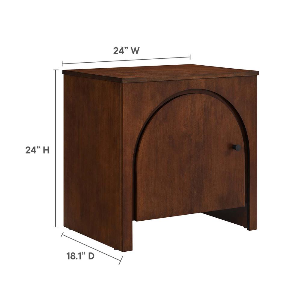 Appia Arched Door Nightstand. Picture 6