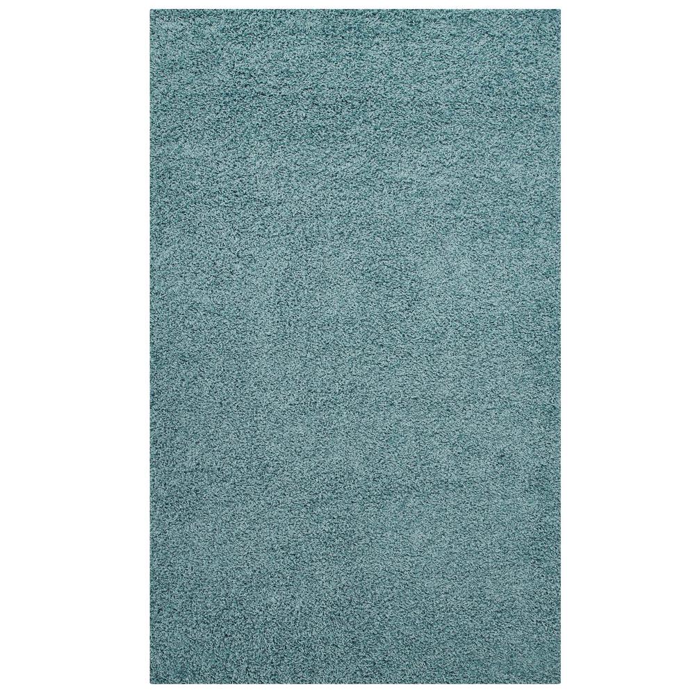 Enyssa Solid 5x8 Shag Area Rug. Picture 1