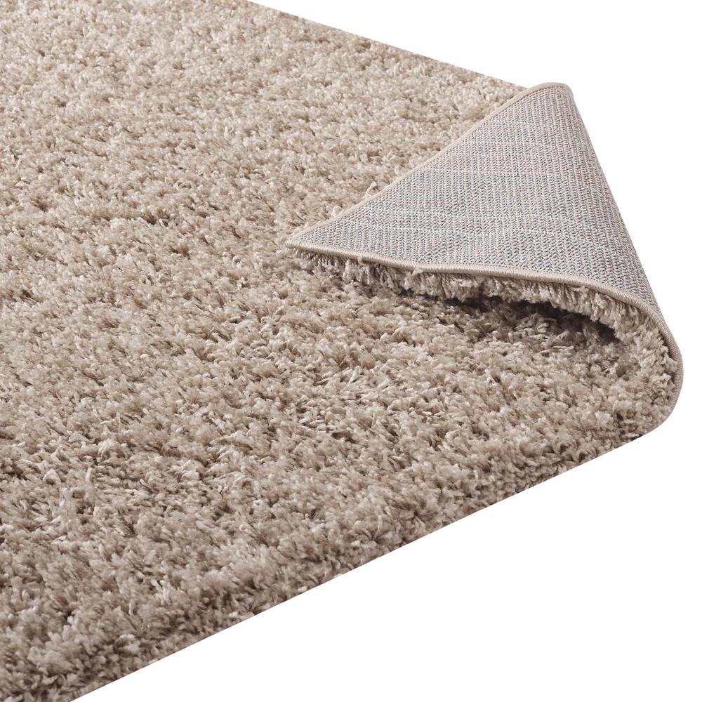 Enyssa Solid 5x8 Shag Area Rug. Picture 5