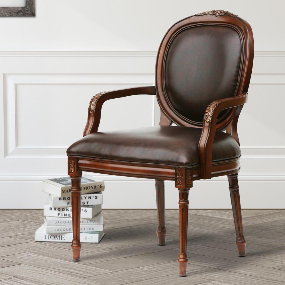 Bradford Leather Chair. Picture 3